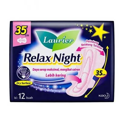 Laurier Relax Night (35 cm) -12 pad